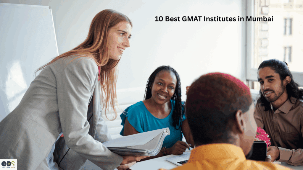 Group discussion session at one of the best GMAT institutes in Mumbai.