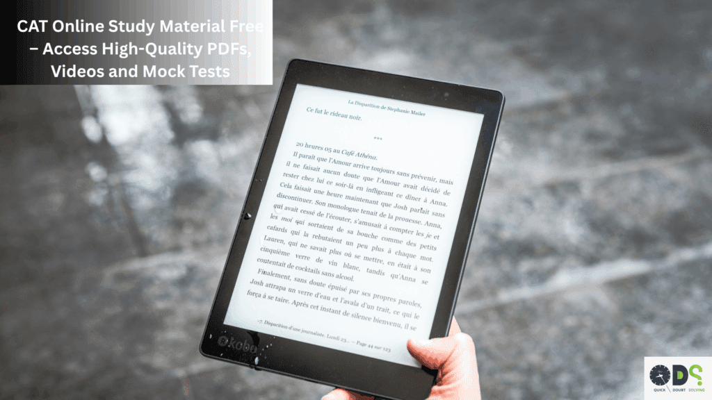 TIME CAT STUDY MATERIAL FREE DOWNLOAD visual data 6