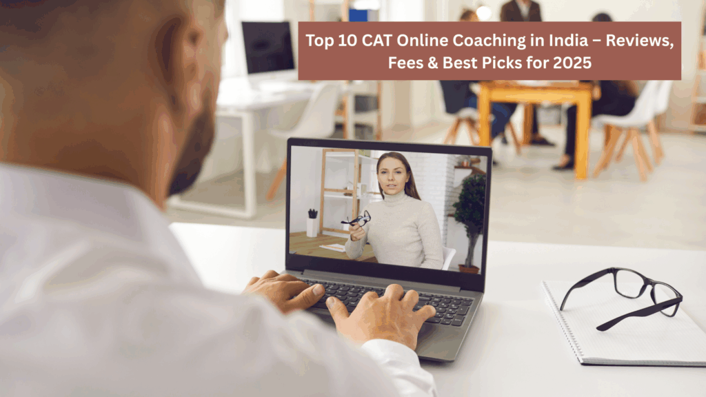 Best CAT Online Coaching in India – Student attending live online CAT coaching class for 2025 preparation