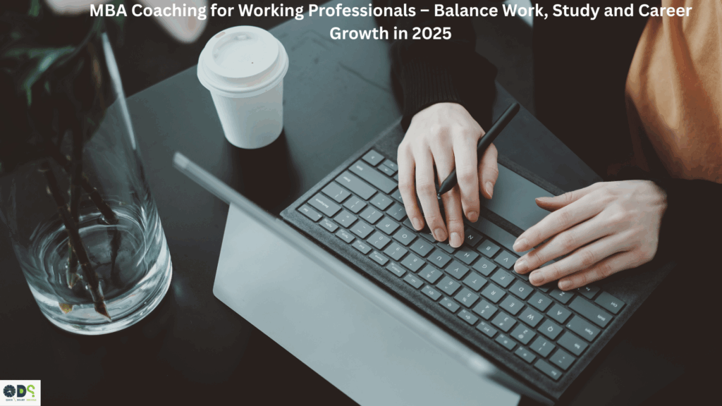 MBA coaching for working professionals – expert guidance and flexible learning schedules for career growth