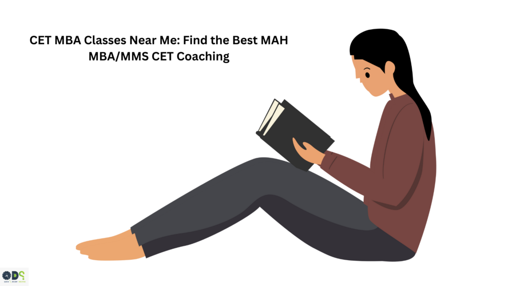 Student studying independently while preparing through CET MBA classes near me for MAH MBA/MMS CET with structured coaching support.