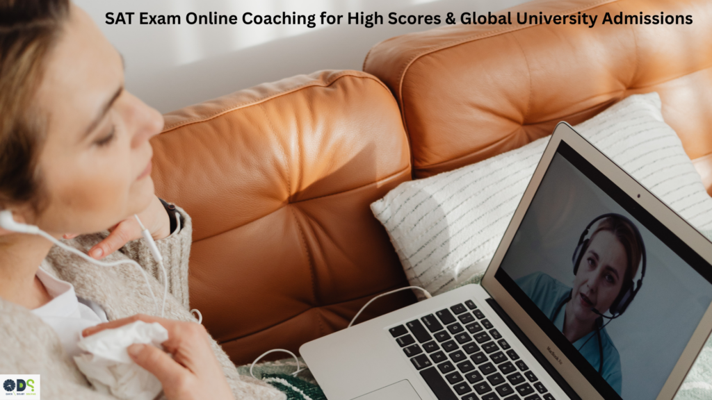 SAT exam online coaching session at QDS Pro helping students achieve high SAT scores and global university admissions