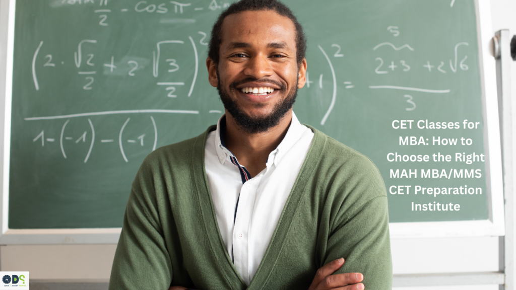 Expert faculty teaching CET classes for MBA in classroom environment for MAH MBA/MMS CET preparation.