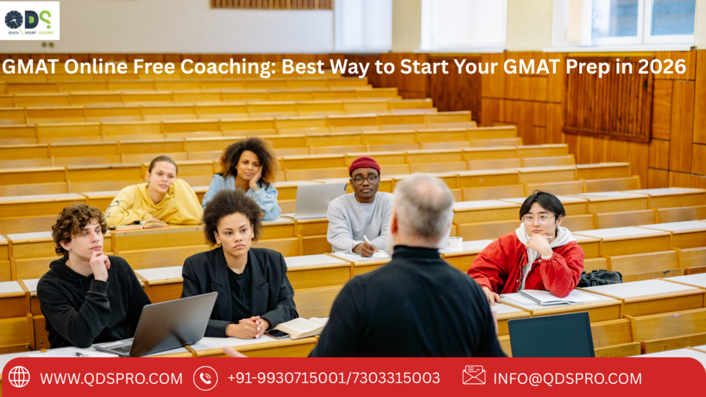 GMAT verbal preparation online classroom session with students attending live lecture for GMAT online coaching and verbal strategy training