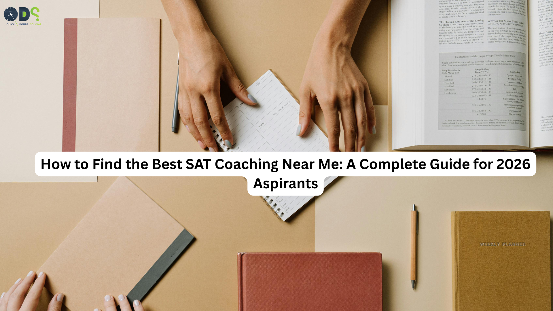 How to Find the Best SAT Coaching Near Me: A Complete Guide for 2026 Aspirants