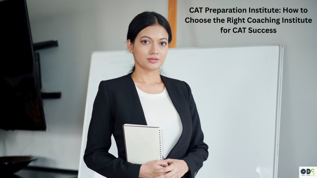 CAT preparation institute faculty member conducting a CAT coaching session for MBA aspirants at a leading CAT preparation institute offering expert guidance, personalized mentoring, and structured CAT exam preparation.